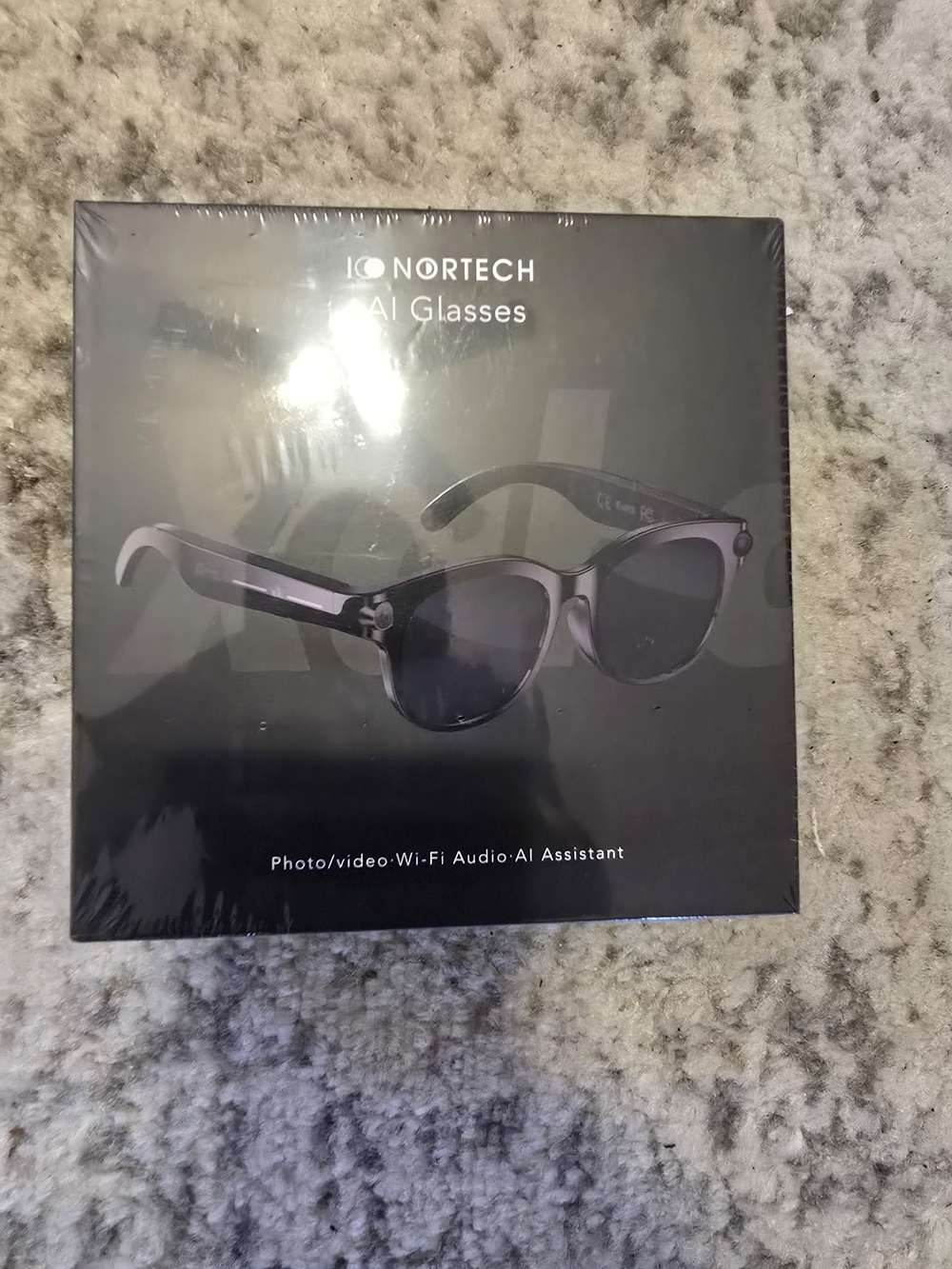 Nortech AI Glasses - Black Sunglasses